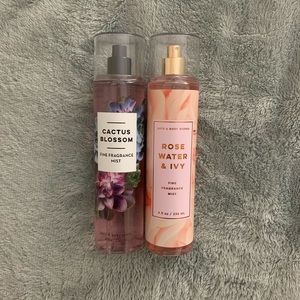 Bath and Body Works fragrance mist set